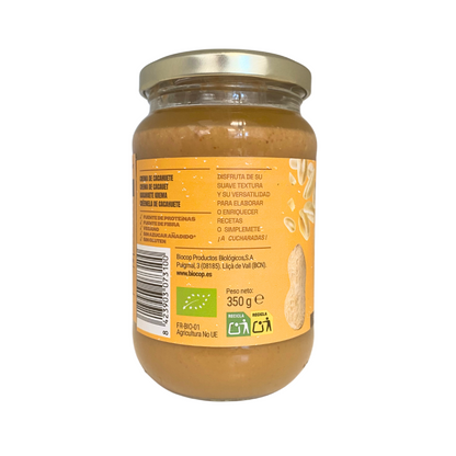 Crema de Cacahuete Biocop 350 g