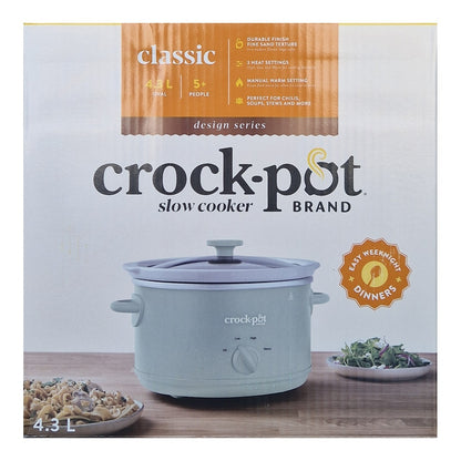 Crock-Pot Olla de Presión Manual 4,3L 5+personas CSC122X