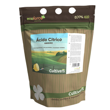 Cultivers Ácido Cítrico Anhidro 100% Puro 5 Kg | Limpiador Multiusos Ecológico | Corrector De Ph Para Agricultura Y…_0
