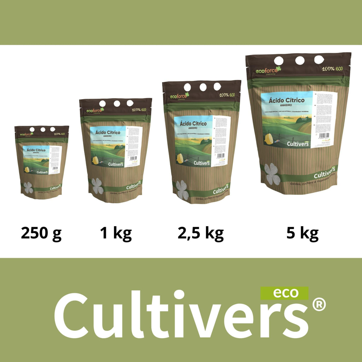 Cultivers Ácido Cítrico Anhidro 100% Puro 5 Kg | Limpiador Multiusos Ecológico | Corrector De Ph Para Agricultura Y…_3
