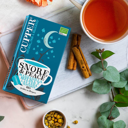 Infusión Snore &amp; Peace Bio Cupper 20 bolsitas