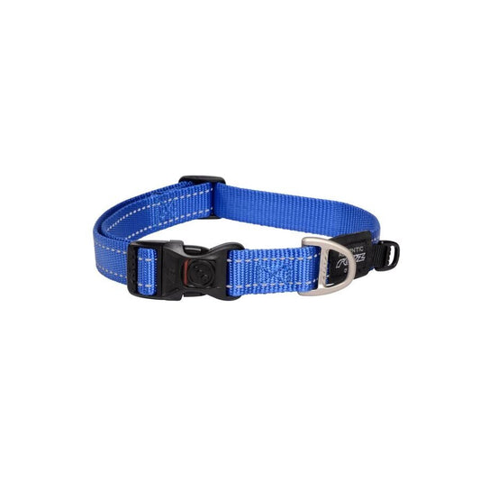 Collar Para Perro, Modelo Classic De Rogz Color Azul. Talla S (8-14kg)_0