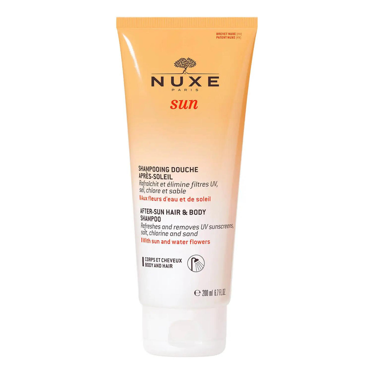 Nuxe Sun Champú de ducha After-sun para cuerpo y cabello Nuxe 200ml