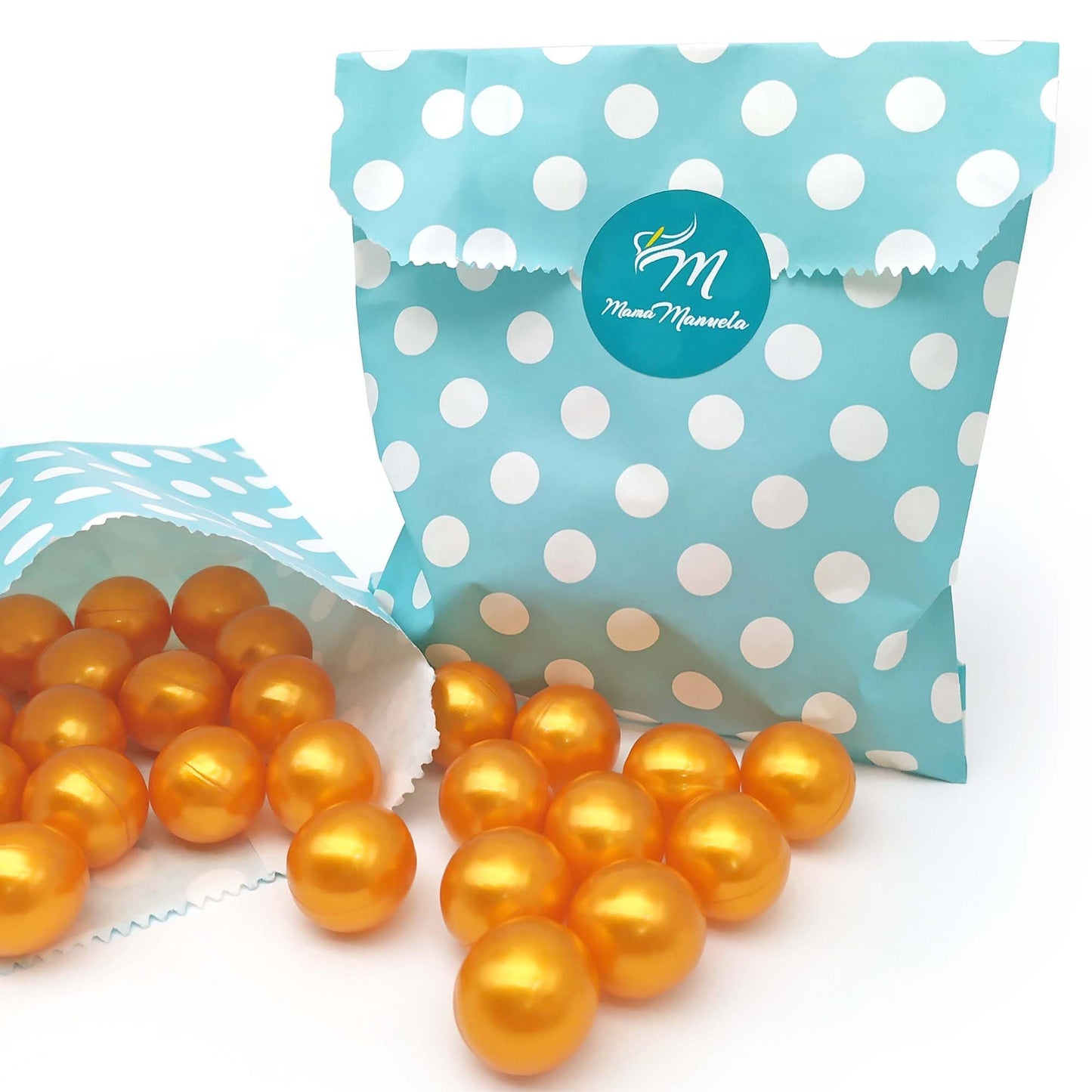 Caja Regalo 70 Perlas De Baño Con Aroma A Monoi - Con Aceite De Soja - Hidrata, Suaviza Y Perfuma La Piel - Forma Bola_5