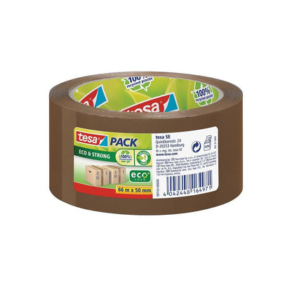 Cinta adhesiva Esco &amp; Strong 100% plástico reciclado Tesa