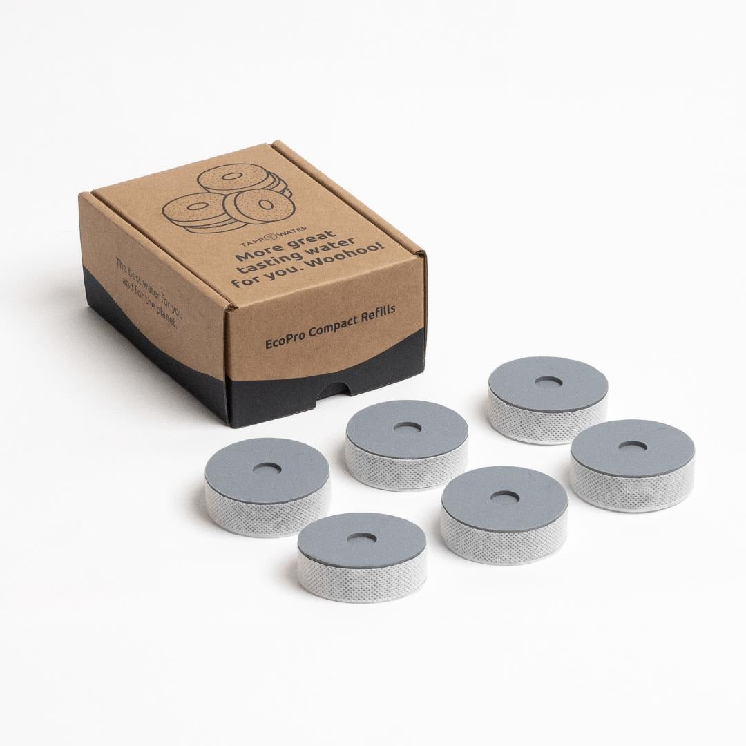 Pack 6 x Cartuchos para filtro EcoPro Compact Tappwater