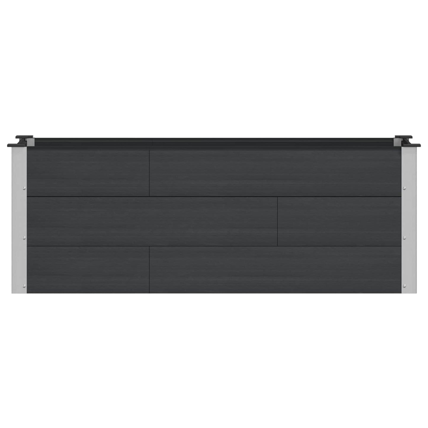 Arriate Elevado Negro 150 X 50 X 54 Cm_2