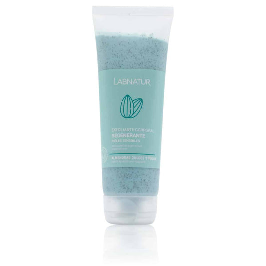Exfoliante Corporal de Almendras Dulces y Yogur Labnatur 250 ml | Exfoliación Suave | Piel Sensible | Renovación_0