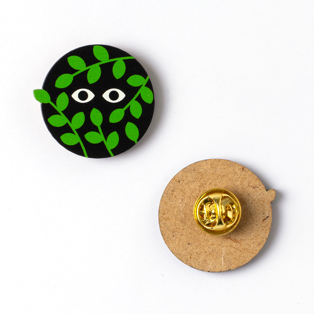 Pin Eyes - Accesorio Moderno y Original para Chaquetas, Mochilas y Bolsos - Nature Vibes_1