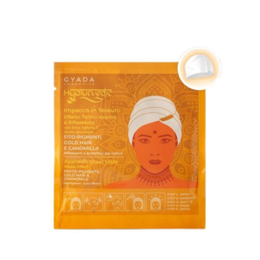 Mascarilla Ayurvédica Refrescante Gold Hair Hyalurvedic Gyada 60ml_0