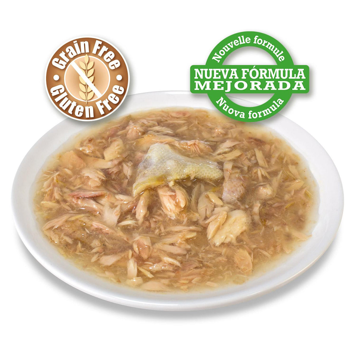 Atún blanco y pargo en salsa Arquivet 80 g Comida húmeda para gatos