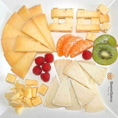 Quesoqueso® Caja De Quesos | Queso Manchego, Payoyo, Mahon Y Castellano Con Trufa | Regalo Pareja "díselo Con Quesos"_2