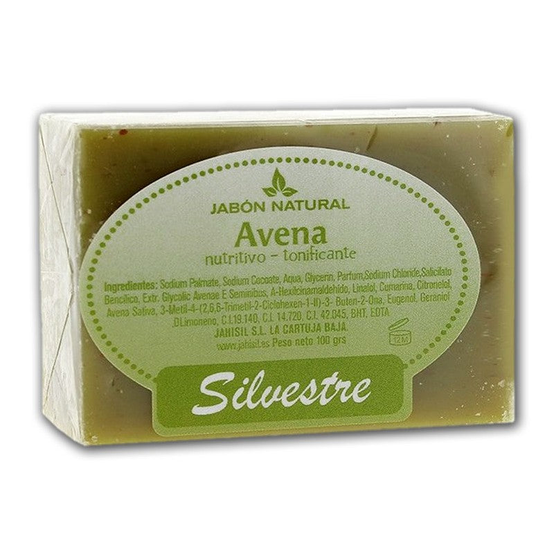 Jabón Natural Avena 100gr Silvestre_0