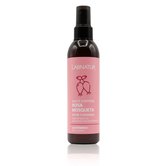 Aceite Corporal de Rosa Mosqueta Labnatur 200 ml | Regeneración y Elasticidad | Estrías, Manchas y Cicatrices | Vegano_0