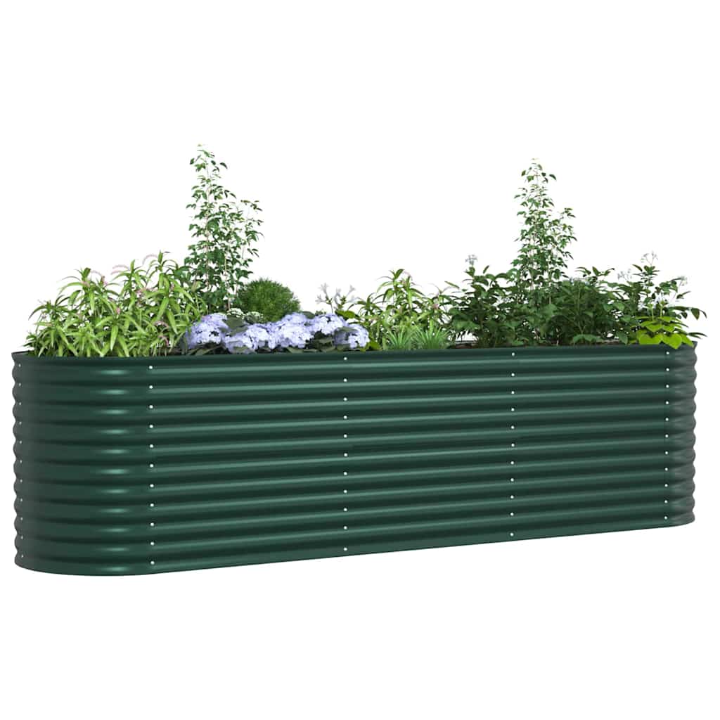 Cama Elevada Verde 320 X 80 X 81 Cm Acero_2