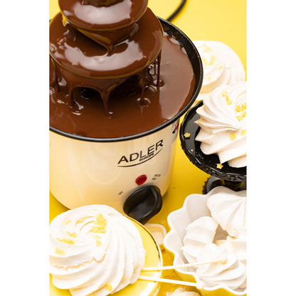 Fuente Chocolate Eléctrica, Cascada 3 Niveles, Acero Inoxidable, 200ml Chocolate, Termostato Adler Ad4487_3