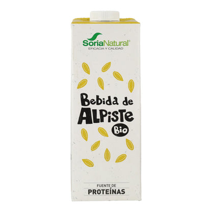 Pack 12 x Bebida vegetal de alpiste 100% vegetal Soria Natural 1L
