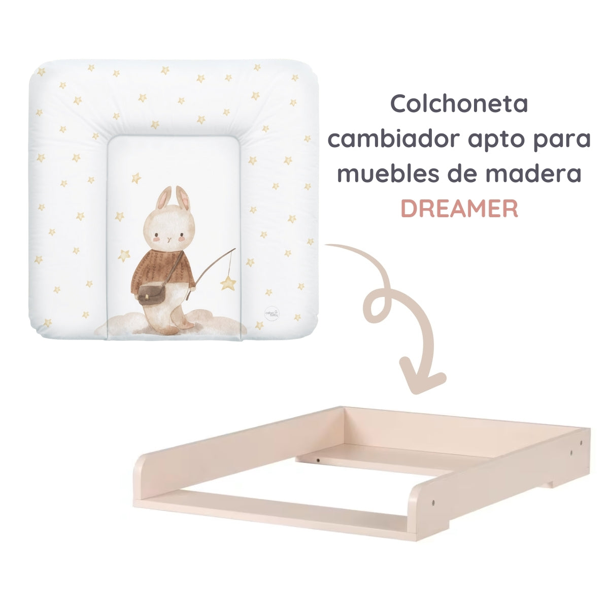 Cambiador Blando Para Comoda T-m Basic Dreamer_2