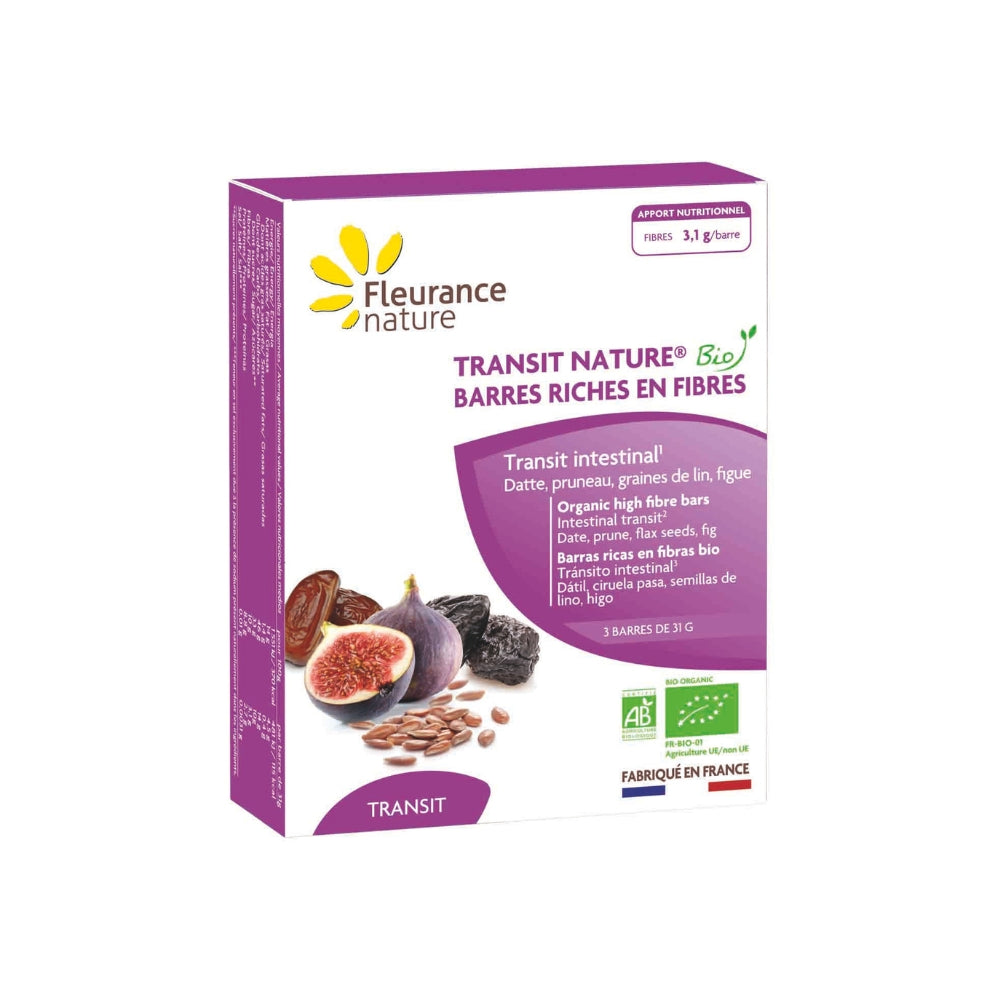 Transit Nature® Barras Ricas En Fibras Eco Fleurance Nature 3 Barras De 31g_0