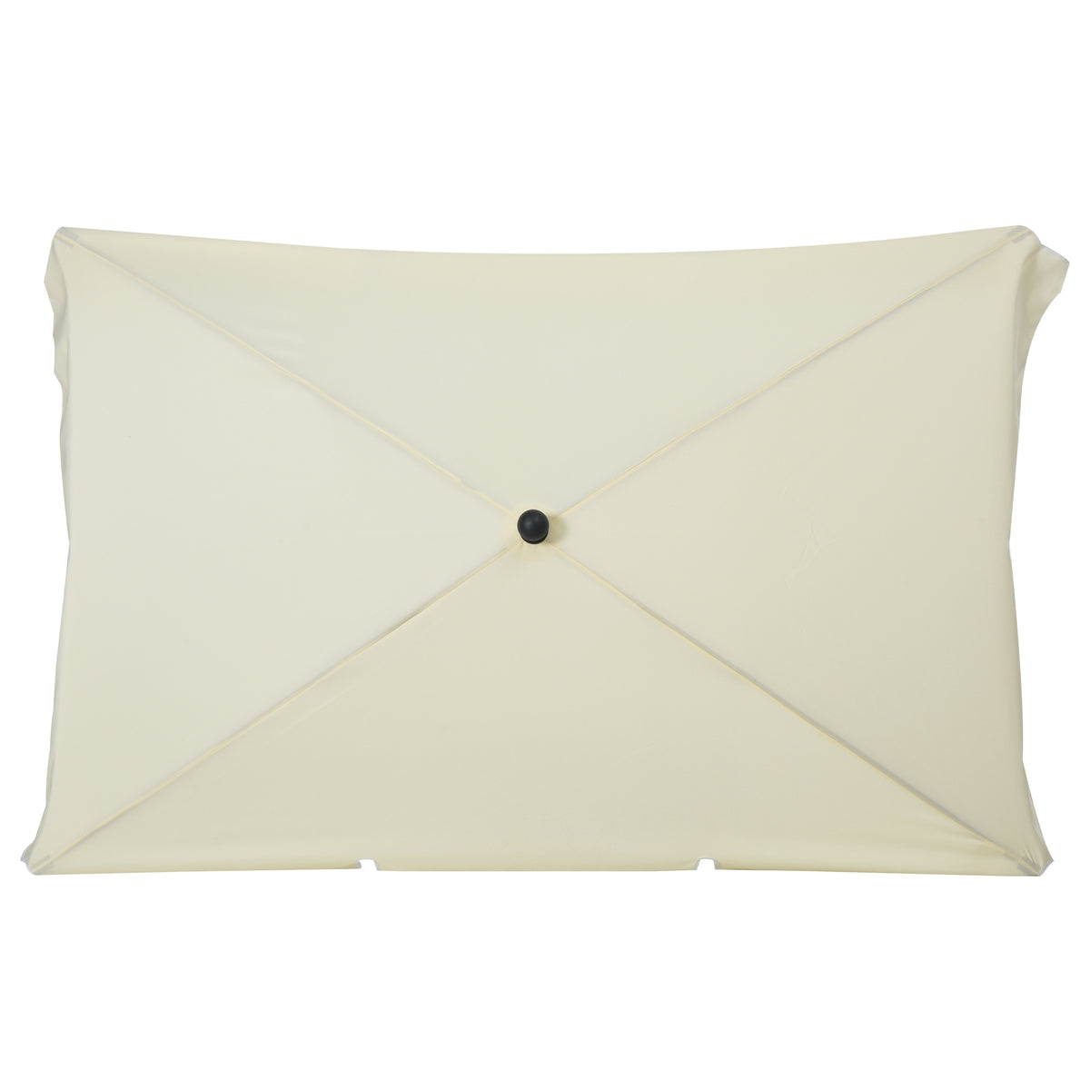 Outsunny Sombrilla De Jardín De Aluminio 2x1,3x2,5 M Beige_3