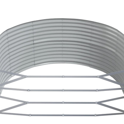 Jardinera Arriate Acero Galvanizado Marrón 367x140x68cm_4