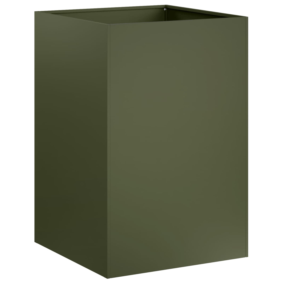 Macetero De Jardín 2 Uds. Verde Oliva 40 X 40 X 75 Cm_2