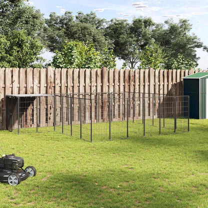 Perrera Negra 12,1 M² Acero_1