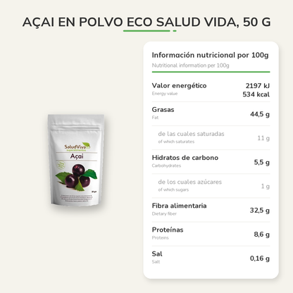 Información nutricional