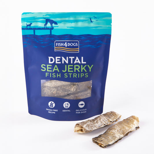 Fish4dogs Snack Dental Para Perro – Fish Strips 4x500g_0