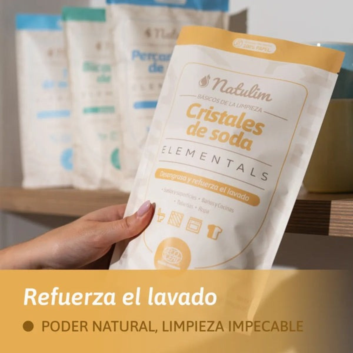 Cristales de Soda Natulim 1kg