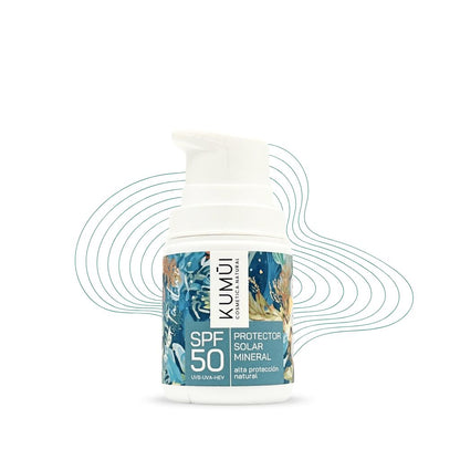 Protector Solar Mineral Spf50 – Alta Protección Natural Uvb + Uva + Hev KUMUI 50ml_0
