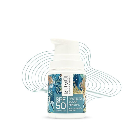 Protector Solar Mineral Spf50 – Alta Protección Natural Uvb + Uva + Hev KUMUI 50ml_0