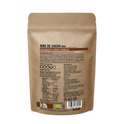 Cacao Nibs Bio Raw De Perú 200g - Orgánica Superfoods_1