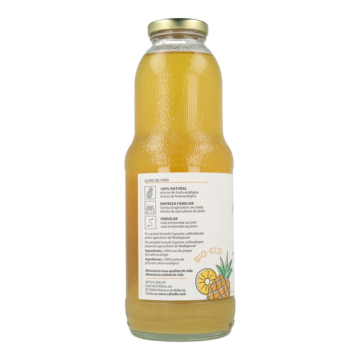 Zumo de Piña ECO Cal Valls 200 ml