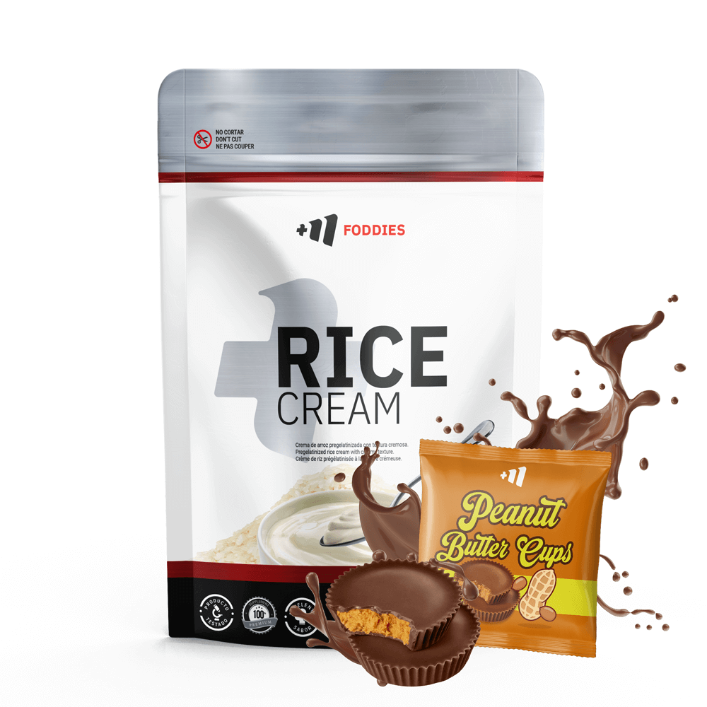 Rice Cream (crema De Arroz Pregelatinizada) - 2kg - Peanut Butter Cups - Fuente De Carbohidratos De Buena - Masmusculo_0