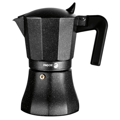 Cafetera Italiana Aluminio, Junta Silicona, Vitrocerámica, Gas, Eléctrica Fagor_0