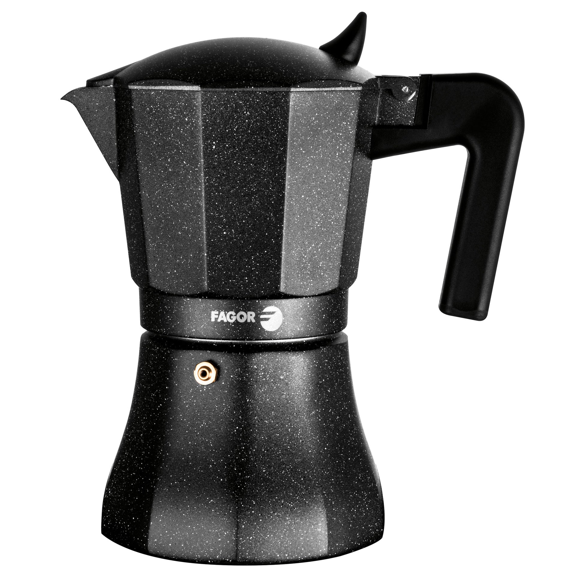 Cafetera Italiana Aluminio, Junta Silicona, Vitrocerámica, Gas, Eléctrica Fagor_0