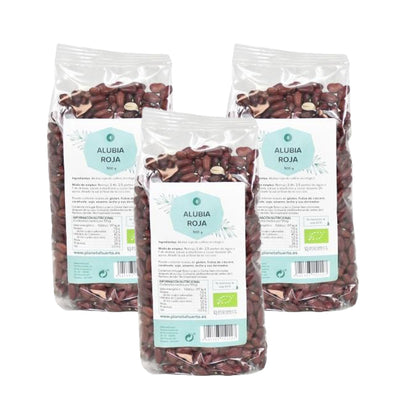 Pack 3x Alubia Roja ECO Planeta Huerto 500 g