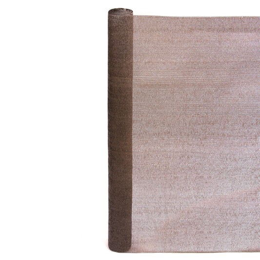 Malla De Ocultación Recynet 120 Gr 1x10 M Marrón Nortene_0