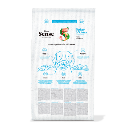 Dibaq Sense Grain Free Salmón Y Pavo (cachorro) 2 Kg_1