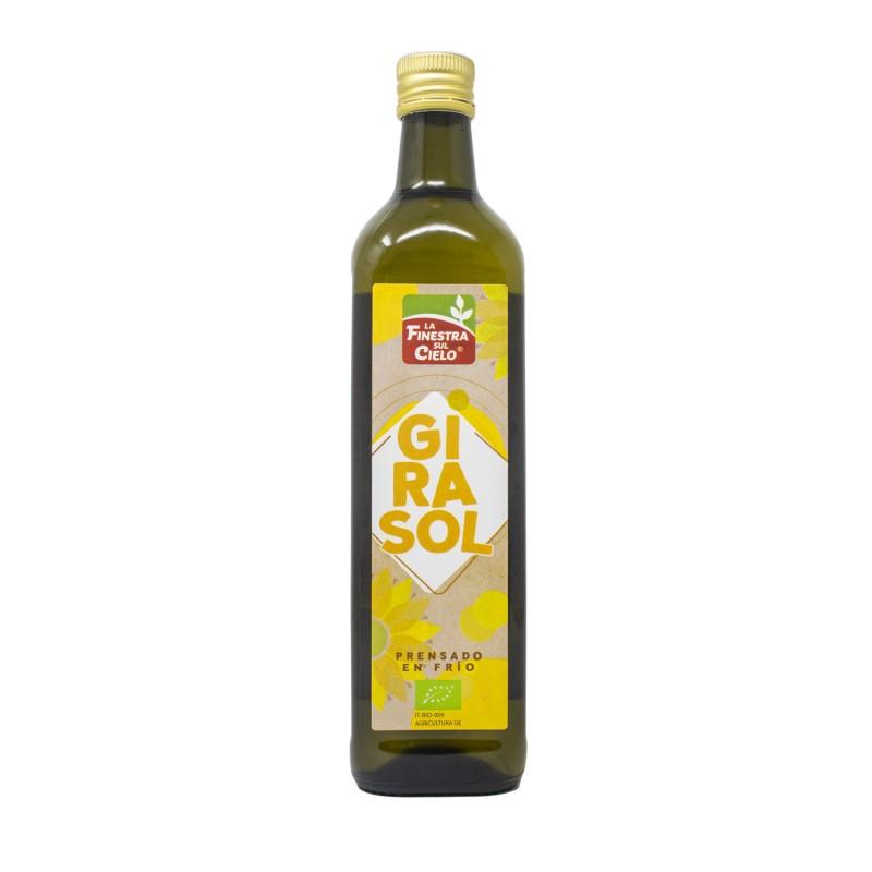 Aceite de Semillas de Girasol Eco prensado en frío La Finestra Sul Cielo 750 ml