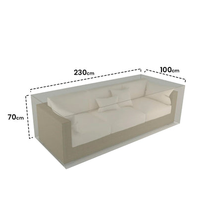 Funda Protectora Sofá 230x100x70 Cm Nortene_1