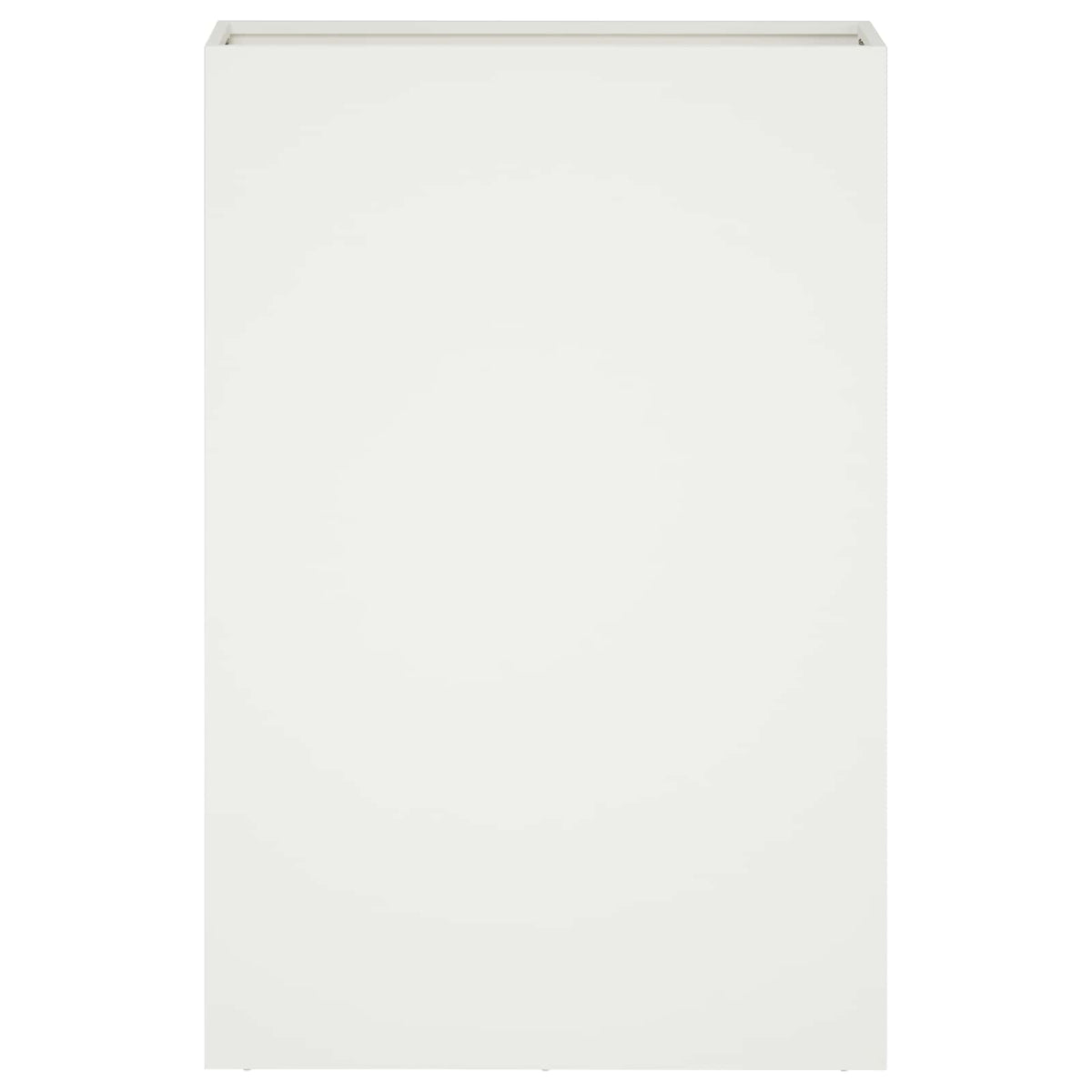 Macetero De Jardín Blanco 40 X 20 X 75 Cm_2