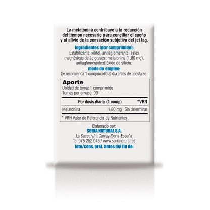 Melatonin Travel Vit&amp;MIn 31 Soria natural 90 comp