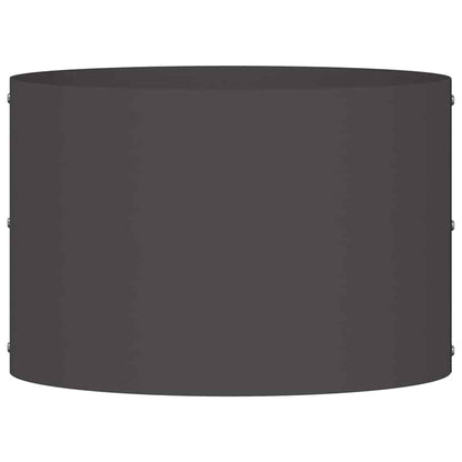 Anillo Para Maceta Negro 30 X 30 X 20 Cm Acero Laminado En Frío_4