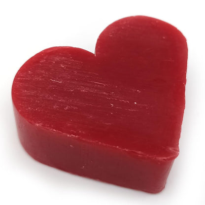 12 Jabones Aromáticos Con Forma De Corazón - Detalle Para Invitados De Eventos. Jabón Glicerina Aroma Frambuesa_1