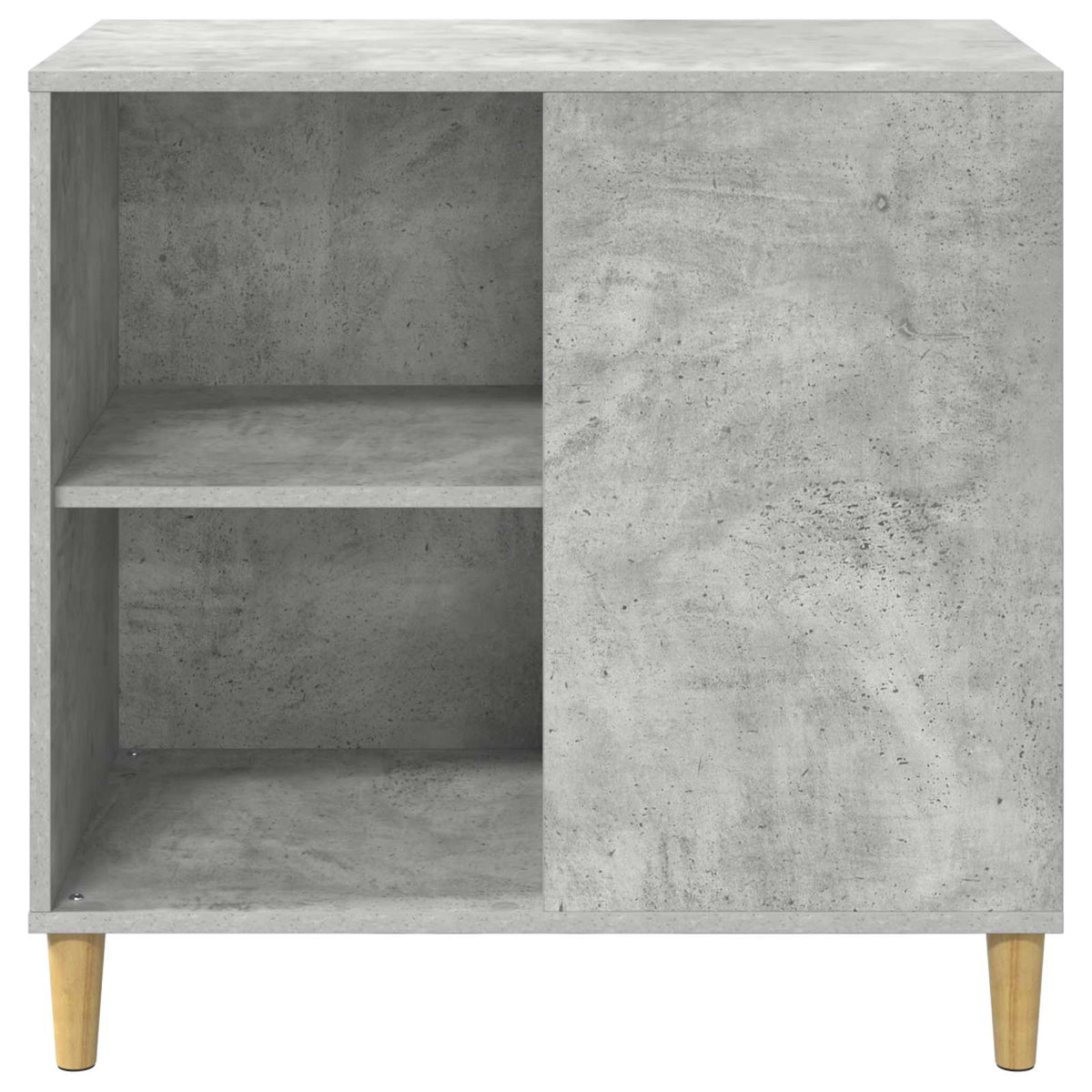 Casa Para Gatos Concreto 72 X 42.5 X 70 Cm Madera De Ingeniería_5