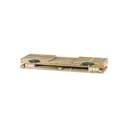 Jardinera De Madera Para Exterior Ghio Kd Hortalia 120x40x40 Cm_4