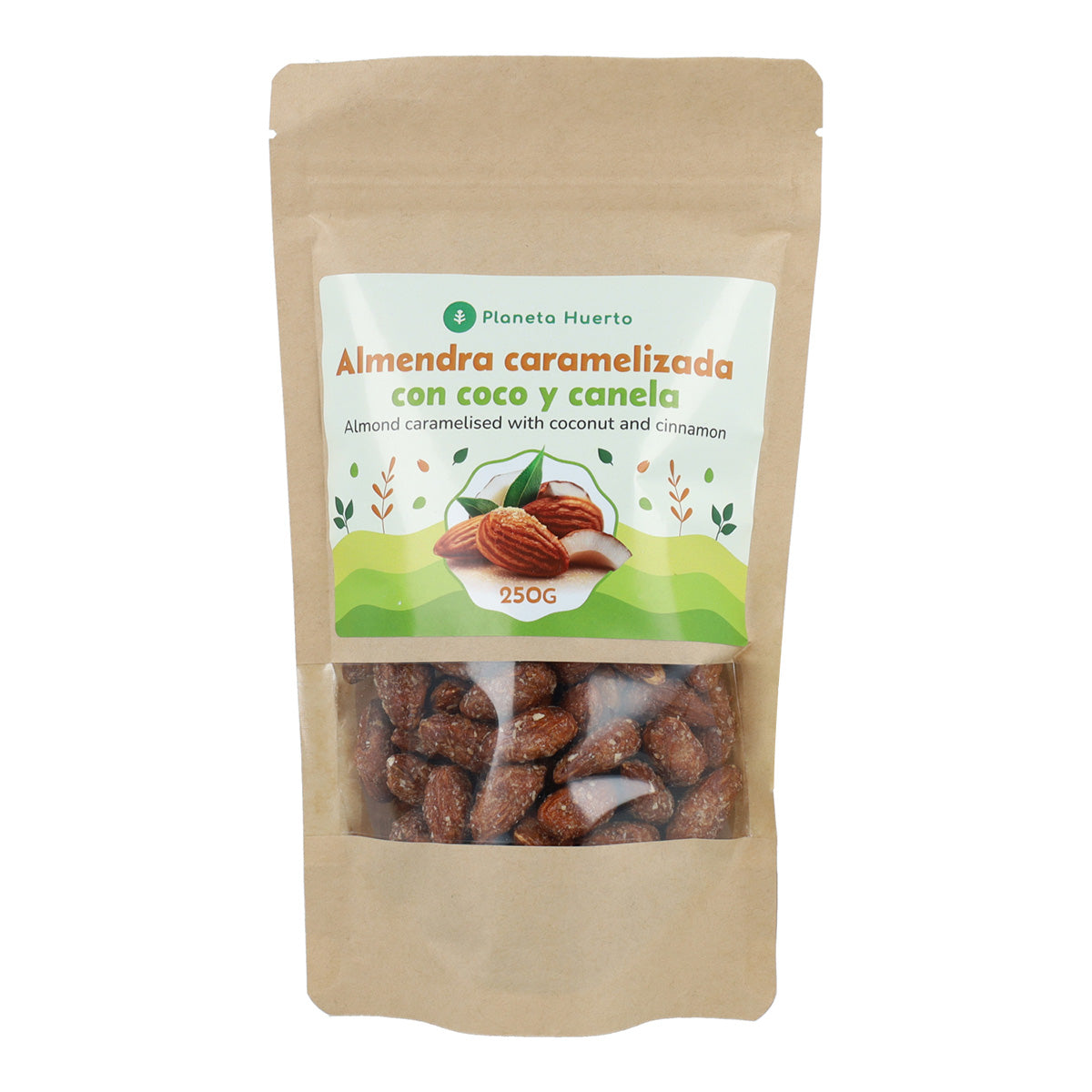 Almendras con coco y canela Planeta Huerto 250g