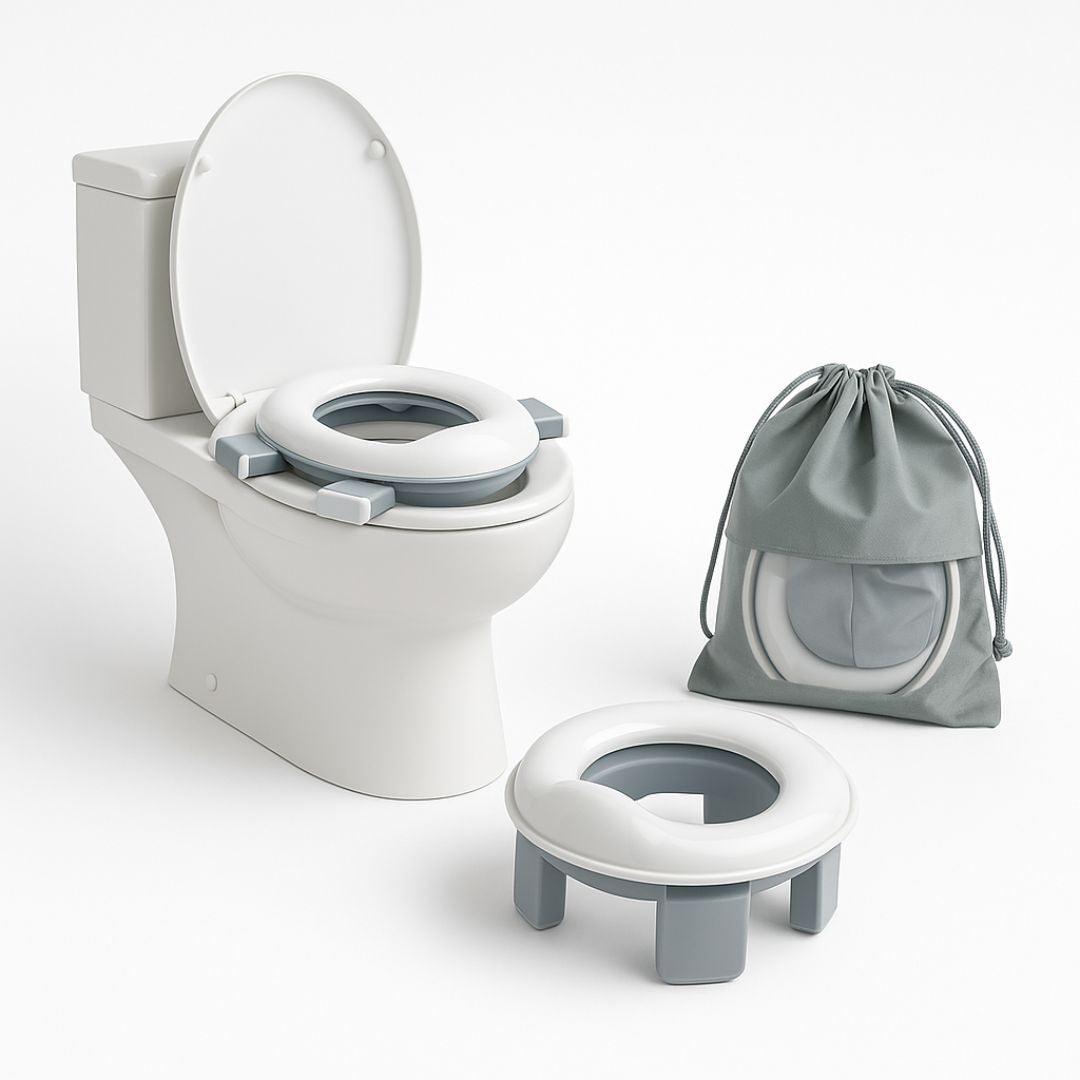 Bathby | Orinal Infantil Multifunción Plegable, Color Gris Y Blanco_0